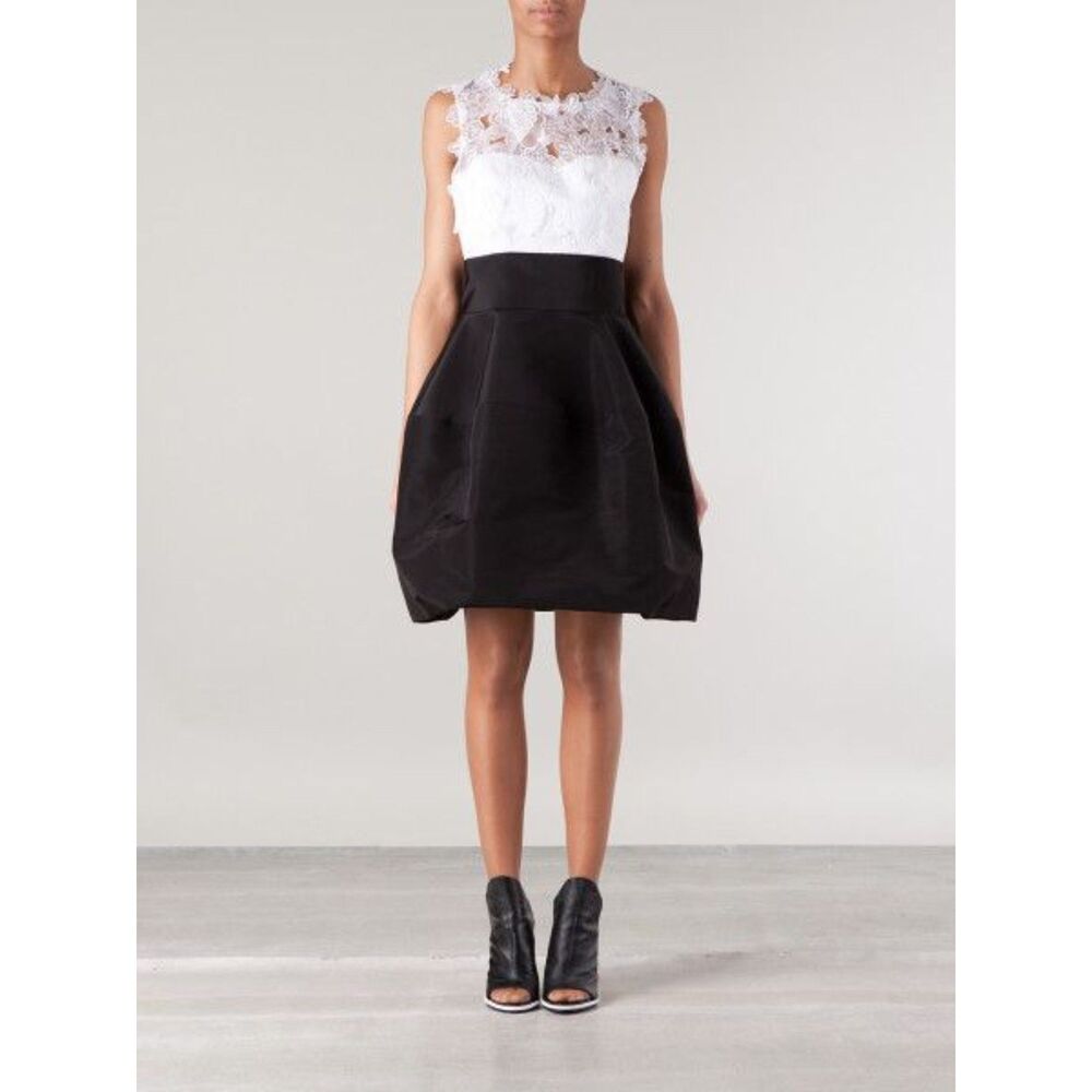 Oscar de la renta Lace Top Dress Sz 8